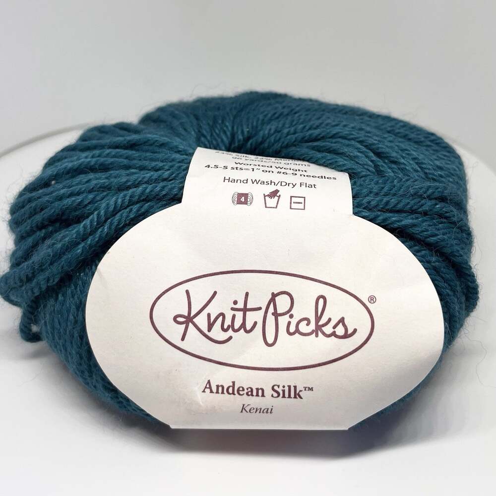 Knit Picks Andean Silk Yarn, 24216 Kenai, Discontinued Yarn